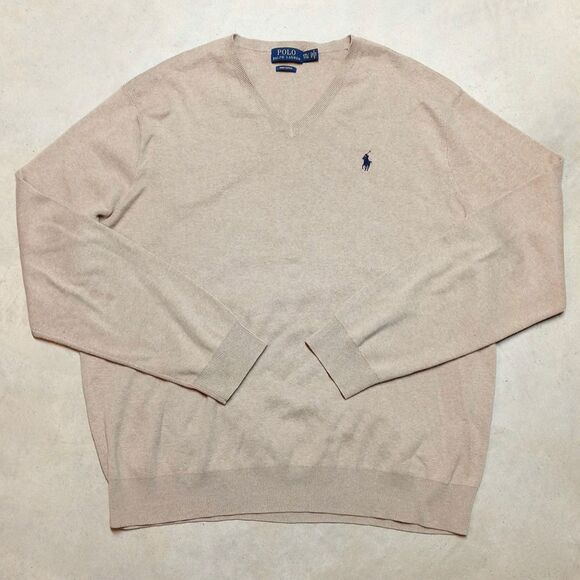 Polo by Ralph Lauren Other - *READ* POLO Ralph Lauren Pima Cotton V-Neck Sweater Mens Size XXL Long Sleeve